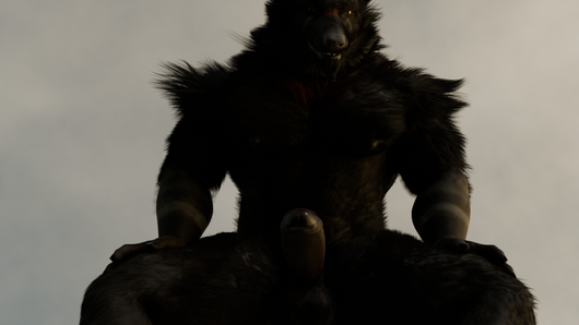 Hyena Dad 3D Model by TheVale