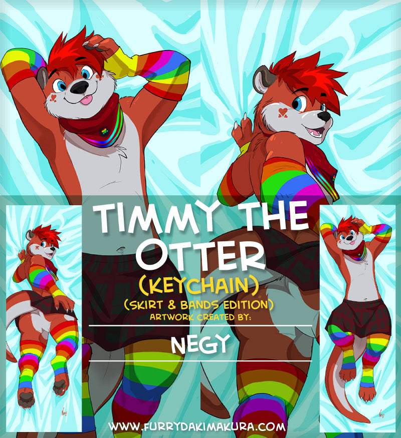 Timmy the Otter Dakimakura by Negy