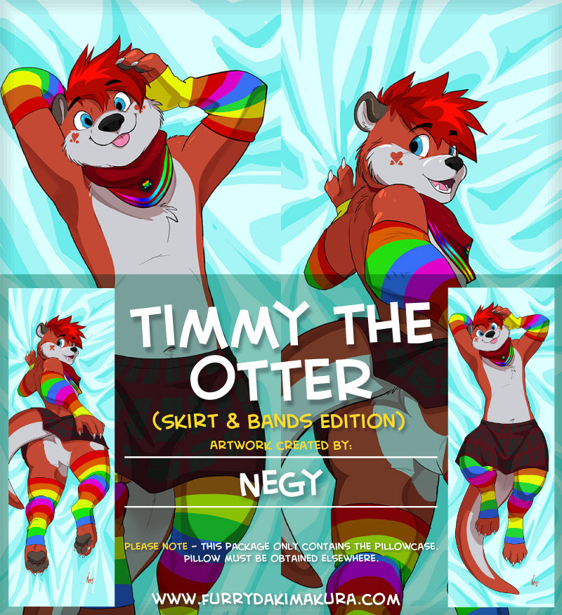 Timmy the Otter Dakimakura by Negy
