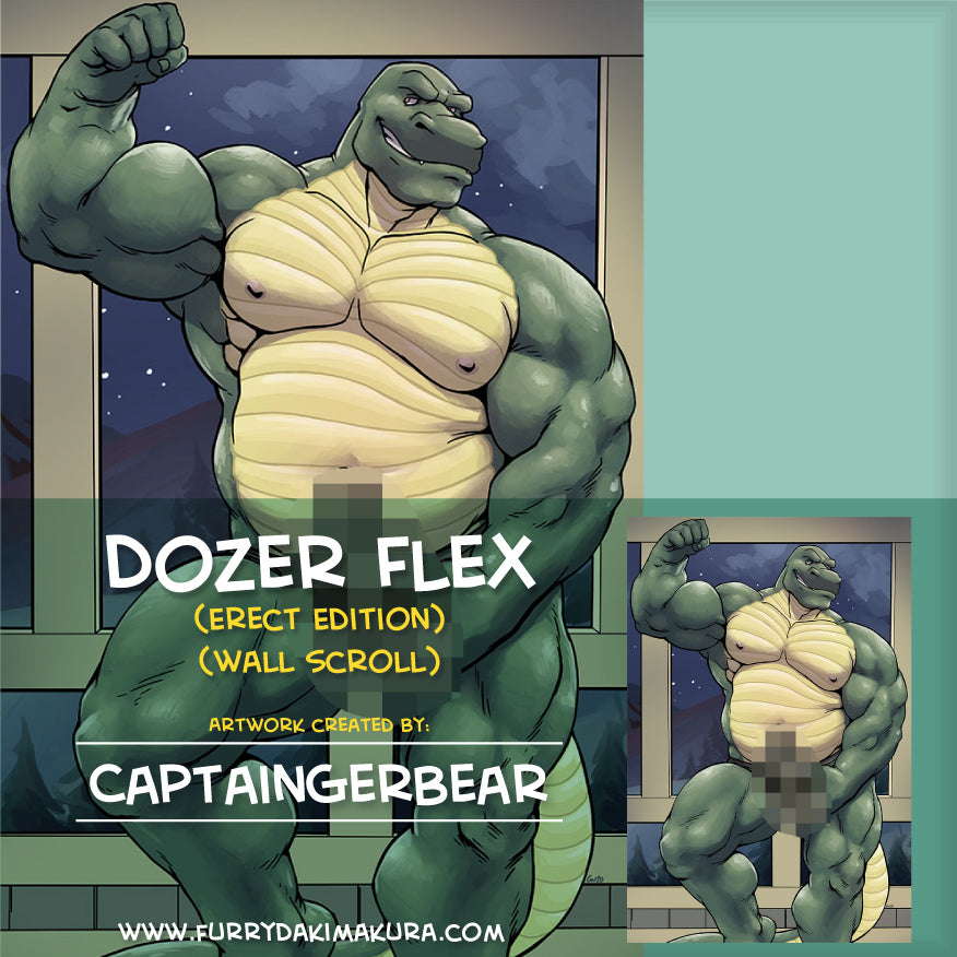 Dozer Flex Wallscroll by CaptainGerBear