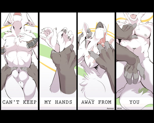 Hands Off Print by Aennor