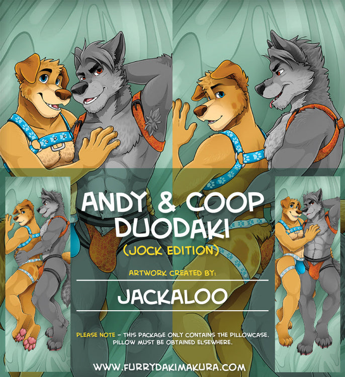 Andy & Coop DuoDaki by Jackaloo Dakey