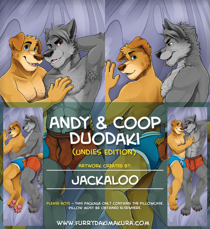 Andy & Coop DuoDaki by Jackaloo Dakey