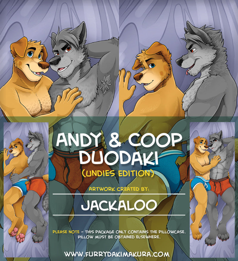 Andy & Coop DuoDaki by Jackaloo Dakey