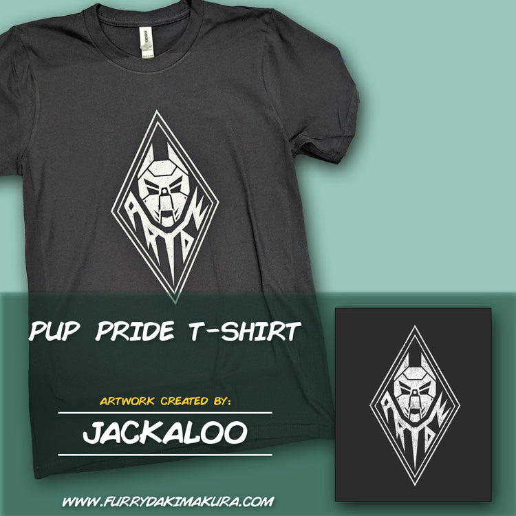 Pup Pride T-Shirt by Jackaloo