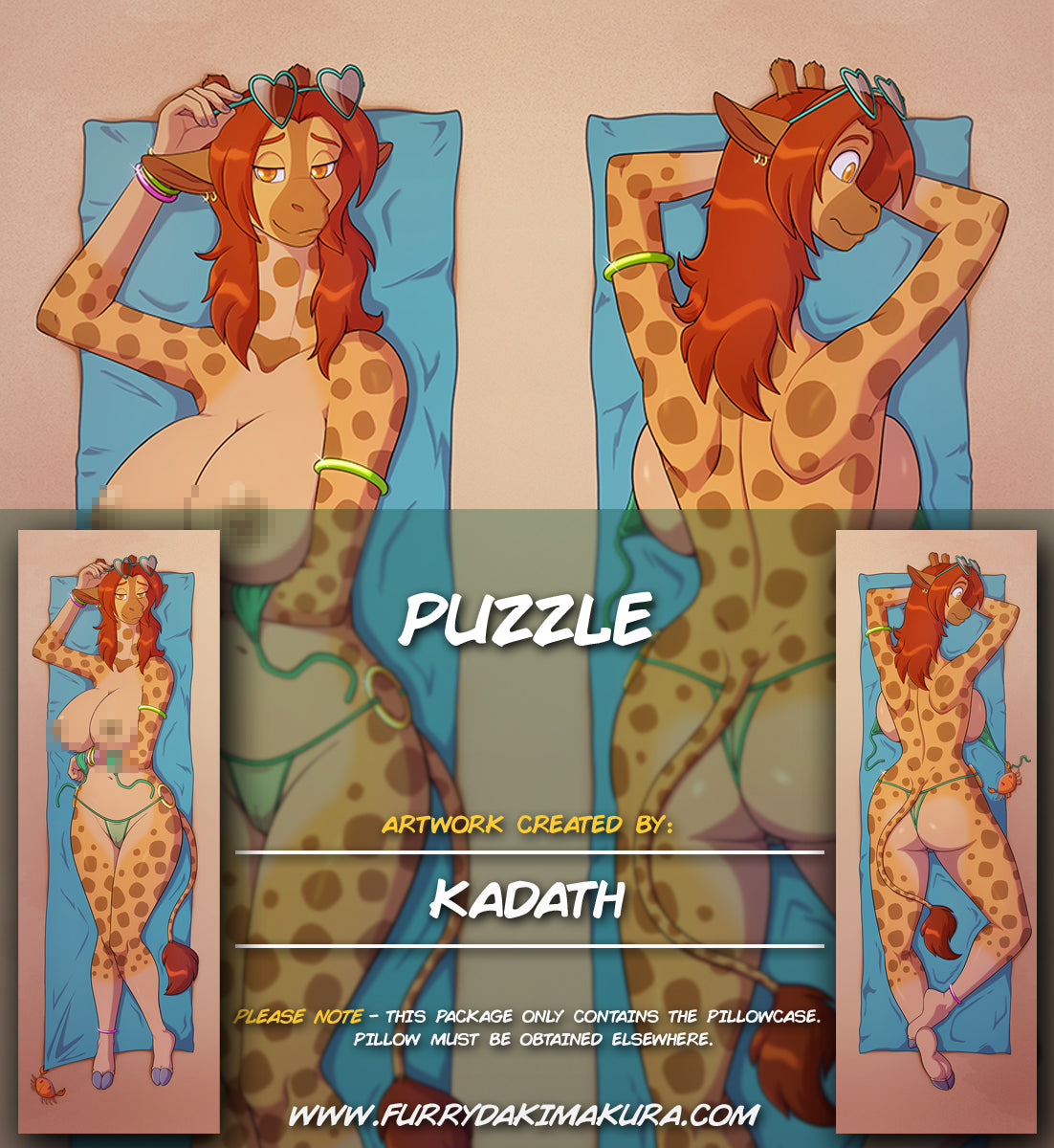 Puzzle on the Beach by Kadath