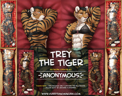 Tiger body hot sale pillow